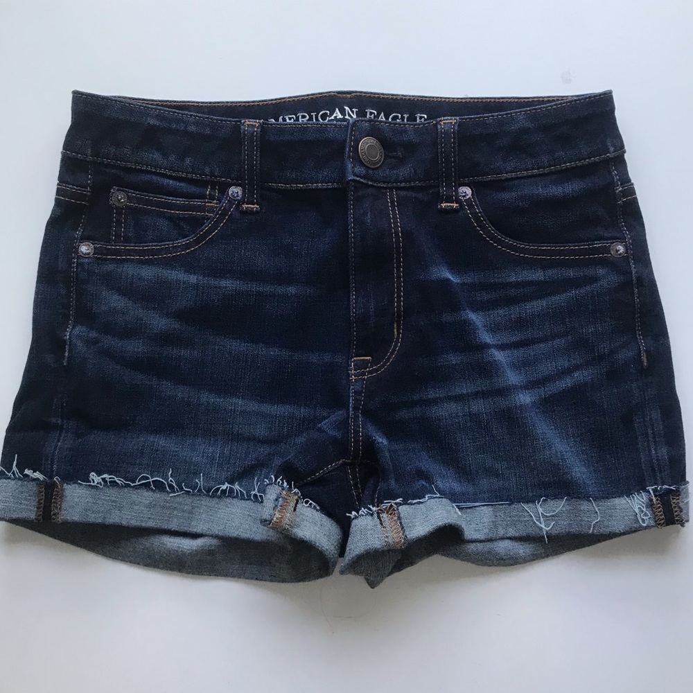 AEO High-rise Jean Shorts